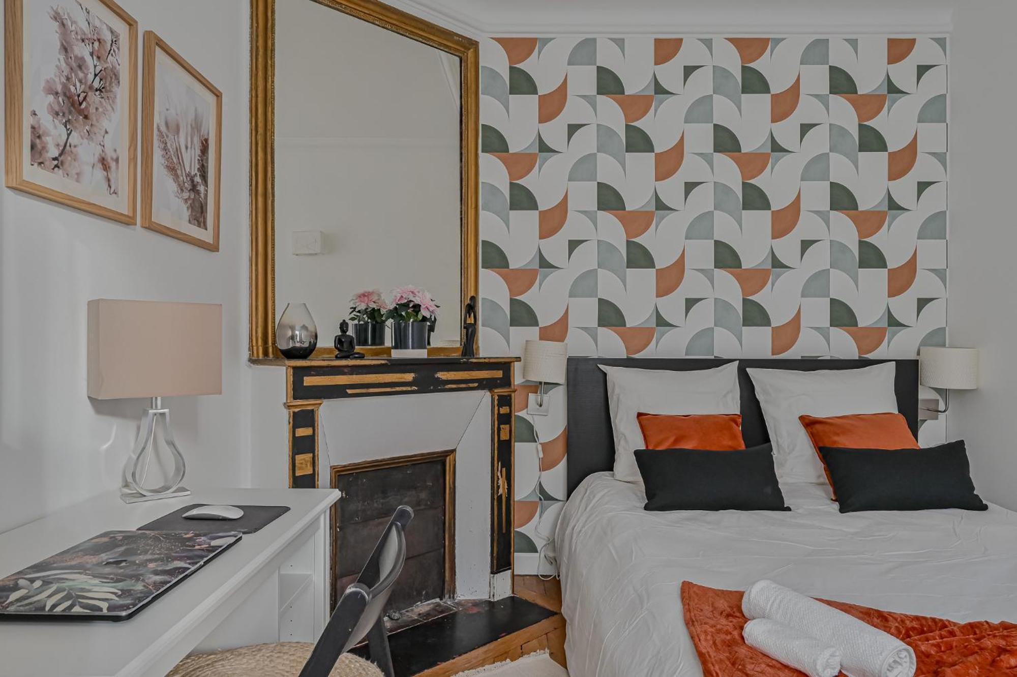 Le Poetique Niche Au Pied Du Sacre-Coeur Apartment Париж Екстериор снимка